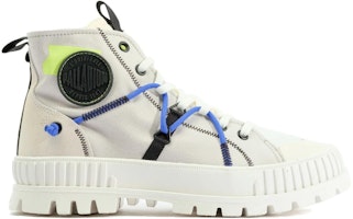 Palladium Canvas Mid-Top ''Putih Tahan Gegaran'' 78616-181-M Order Palladium Canvas Mid-Top ''Putih Tahan Gegaran'' 78616-181-M