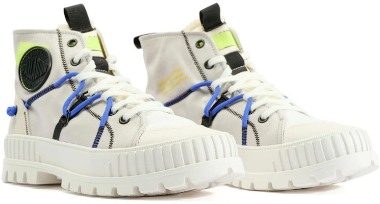 Palladium Canvas Mid-Top 'White Shock-Resistant' 78616-181-M Lookbook Palladium Canvas Mid-Top 'White Shock-Resistant' 78616-181-M