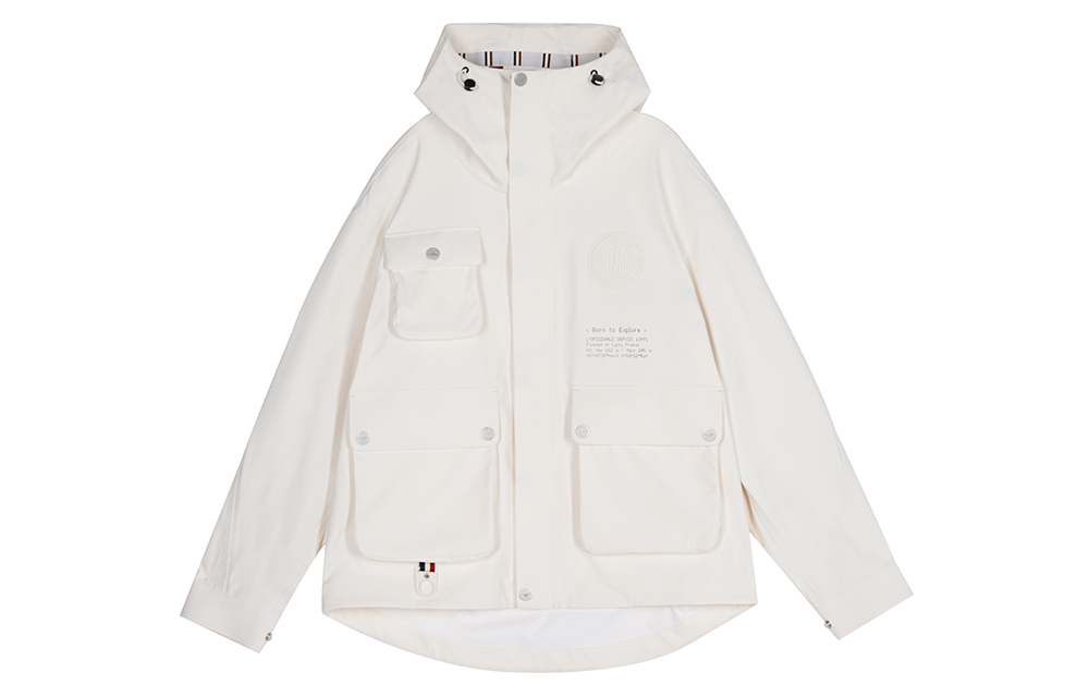 PALLADIUM Casual Oversized Hooded Drop Shoulder Jacket Unisex 109663