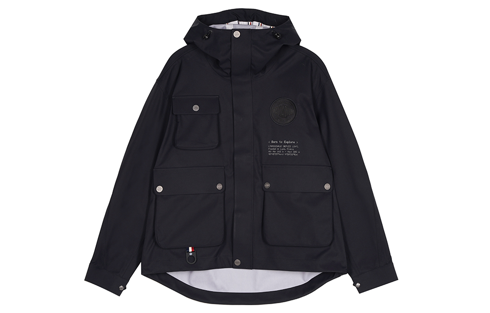 Order PALLADIUM Casual Oversized Hooded Drop Shoulder Jacket Unisex 109663