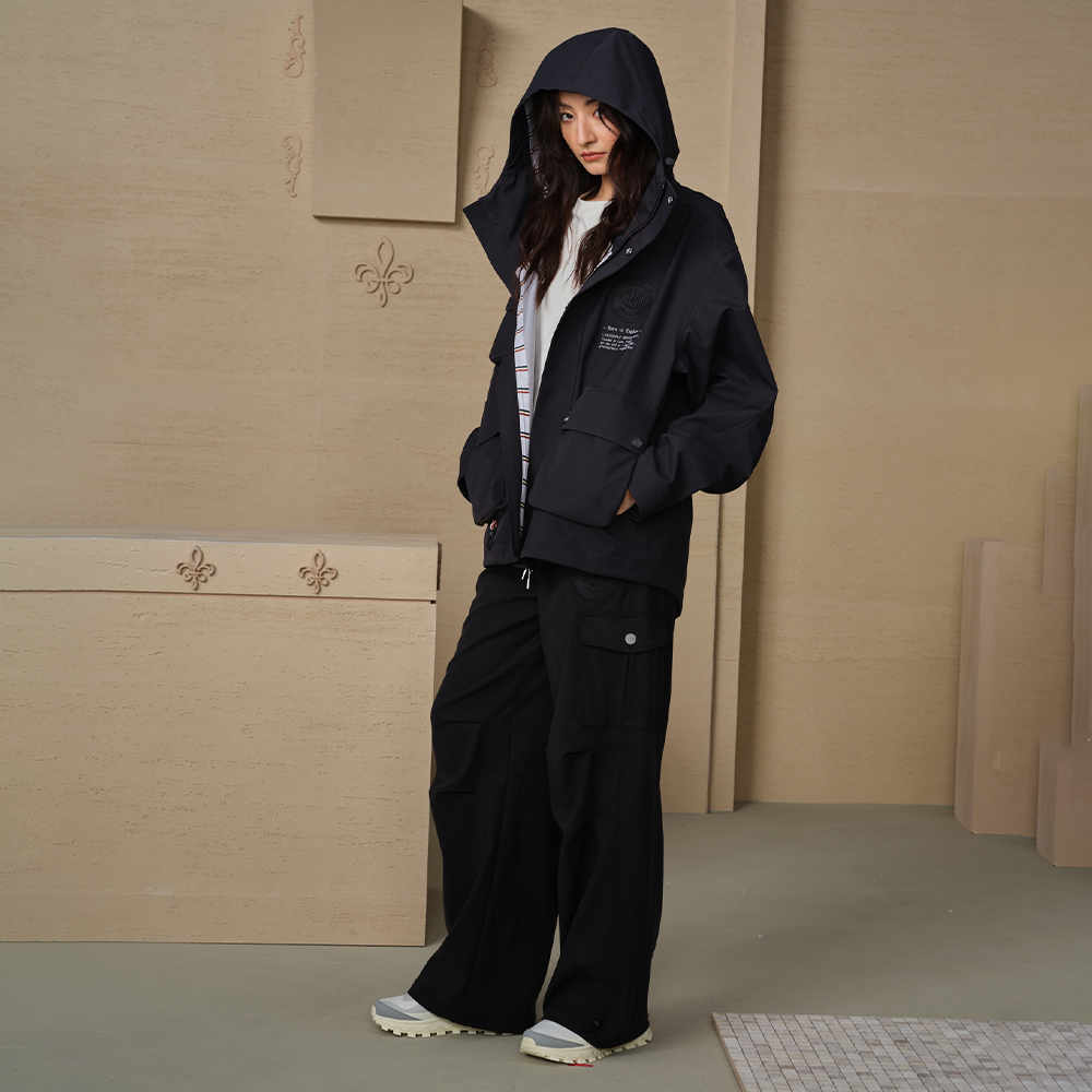 Purchase PALLADIUM Casual Oversized Hooded Drop Shoulder Jacket Unisex 109663