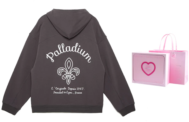 PALLADIUM 經典鳶尾花寬鬆版連帽衫 男女適用 107776-004 Buy PALLADIUM 經典鳶尾花寬鬆版連帽衫 男女適用 107776-004