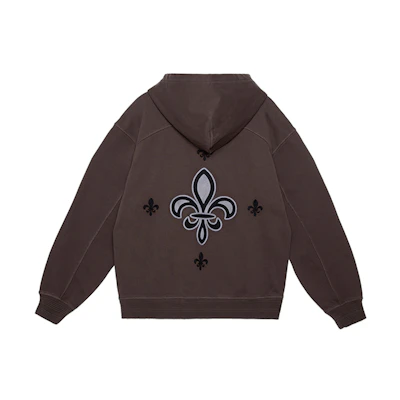 PALLADIUM Classic Iris Flower Unisex Casual Cardigan Sweatshirt 108818