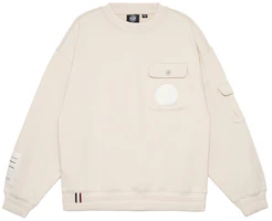 PALLADIUM Classic Logo Iris Crewneck Sweatshirt Unisex - Dove Gray 108853 PALLADIUM Classic Logo Iris Crewneck Sweatshirt Unisex - Dove Gray 108853