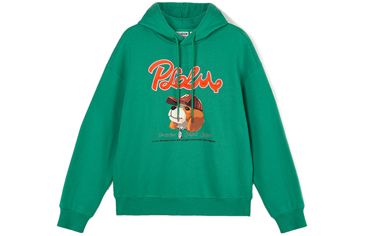 PALLADIUM Classic PLDM Hoodie with Dog Graphic Chive Green 106978-345