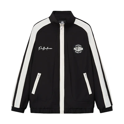 PALLADIUM Colorblock Letter Print Zip-Up Jacket Unisex 109673