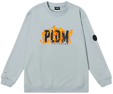 PALLADIUM 字母印花浅灰色圆领卫衣 105841-049 Buy PALLADIUM 字母印花浅灰色圆领卫衣 105841-049