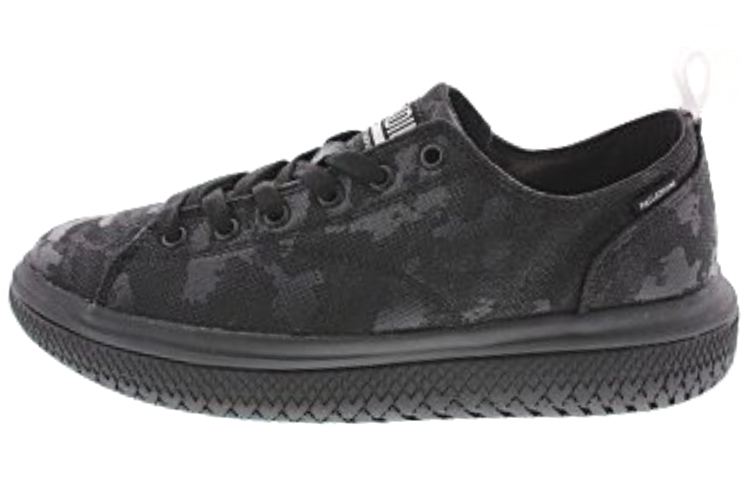 Palladium Crushion Lace Canvas 'Camo Black'