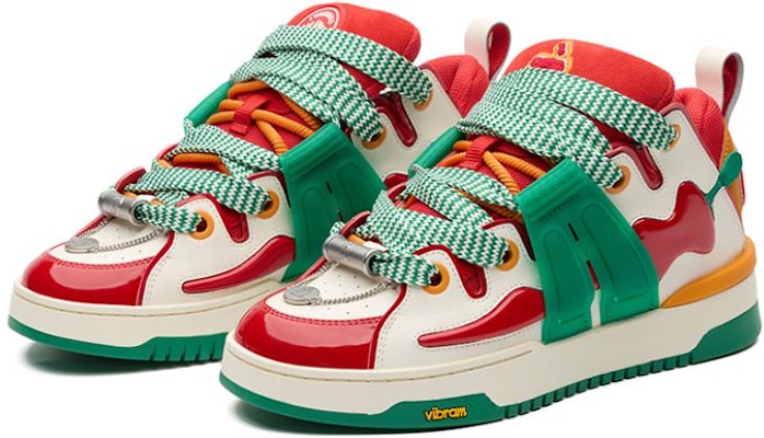 D.Desirable x Palladium 辣椒鞋 潮流舒適 防滑耐磨 低幫 板鞋 男款 紅白 Order D.Desirable x Palladium 辣椒鞋 潮流舒適 防滑耐磨 低幫 板鞋 男款 紅白