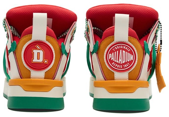 D.Desirable x Palladium 辣椒鞋 潮流舒適 防滑耐磨 低幫 板鞋 男款 紅白 Shop D.Desirable x Palladium 辣椒鞋 潮流舒適 防滑耐磨 低幫 板鞋 男款 紅白