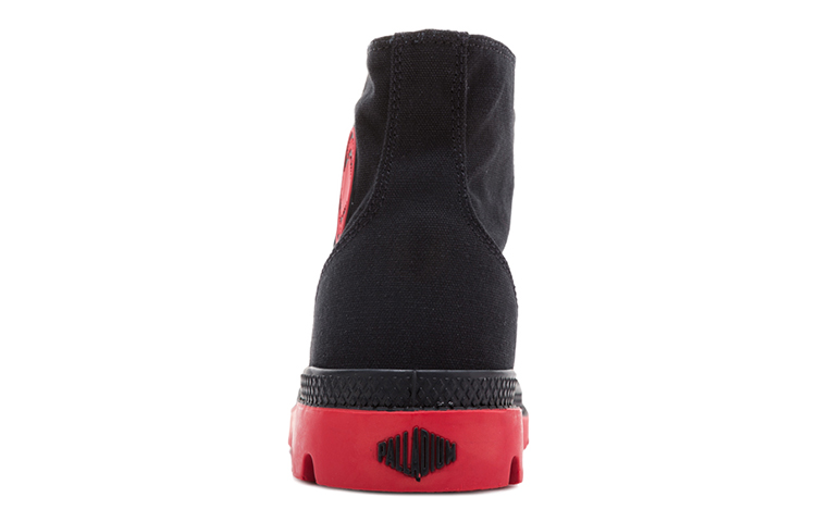 Lookbook Palladium DUO CHROME High-Top Canvas ''Nero'' 73151-079-M
