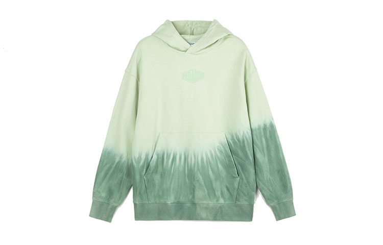 PALLADIUM Gradient Tie-Dye Hoodie - Grey & Grass Green 106768-336