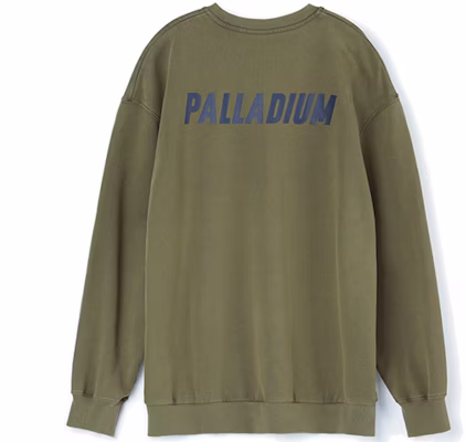 PALLADIUM 绿色情侣卫衣字母印花款 105544-311 Buy PALLADIUM 绿色情侣卫衣字母印花款 105544-311