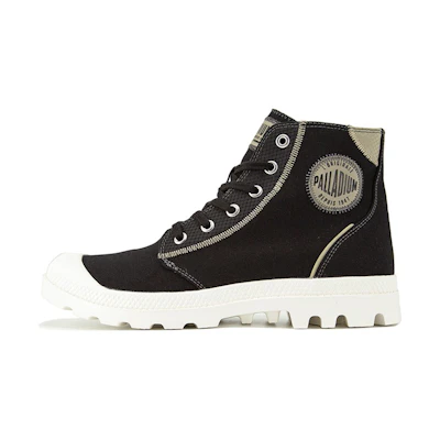 Palladium High-Top Canvas 'Black Patchwork'