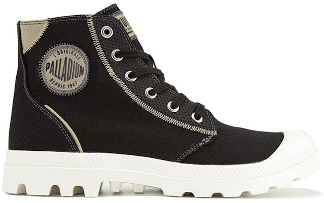 Palladium High-Top Canvas 'Black Patchwork' 77799-008-M Order Palladium High-Top Canvas 'Black Patchwork' 77799-008-M