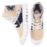 Palladium High-Top Kanvas ''Light Tan'' 77306-203-M Lookbook Palladium High-Top Kanvas ''Light Tan'' 77306-203-M