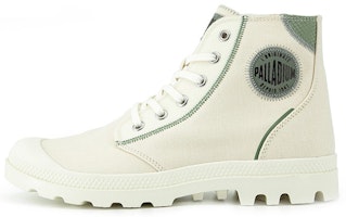 Palladium High-Top Canvas 'Light White Patchwork' 77799-187-M Palladium High-Top Canvas 'Light White Patchwork' 77799-187-M