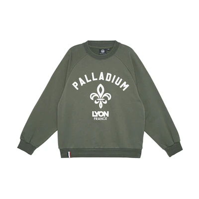 PALLADIUM Iris Flower Crewneck Sweatshirt Unisex 108925