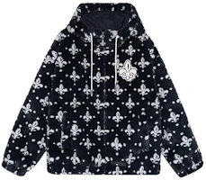 PALLADIUM Iris Print Oversized Casual Long Sleeve Jacket Unisex 108862 PALLADIUM Iris Print Oversized Casual Long Sleeve Jacket Unisex 108862