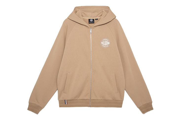 PALLADIUM Iris Print Zip Hoodie Unisex Casual Loose Fit 109084