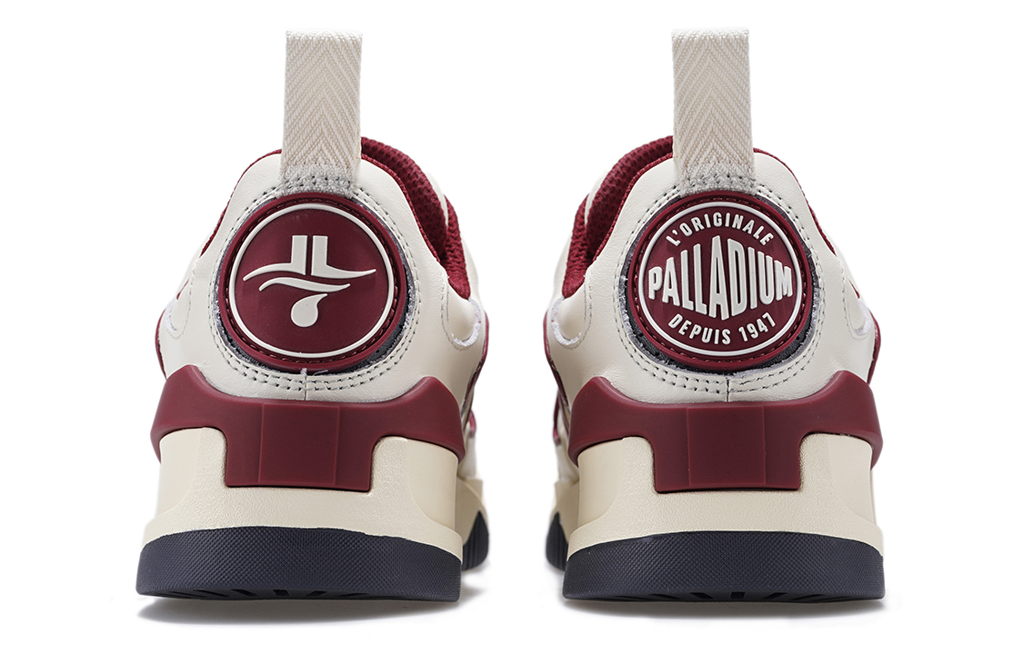 Shop Palladium Jeremy Lin x Pallaslam 'Blanco Rojo' 09162-119-M