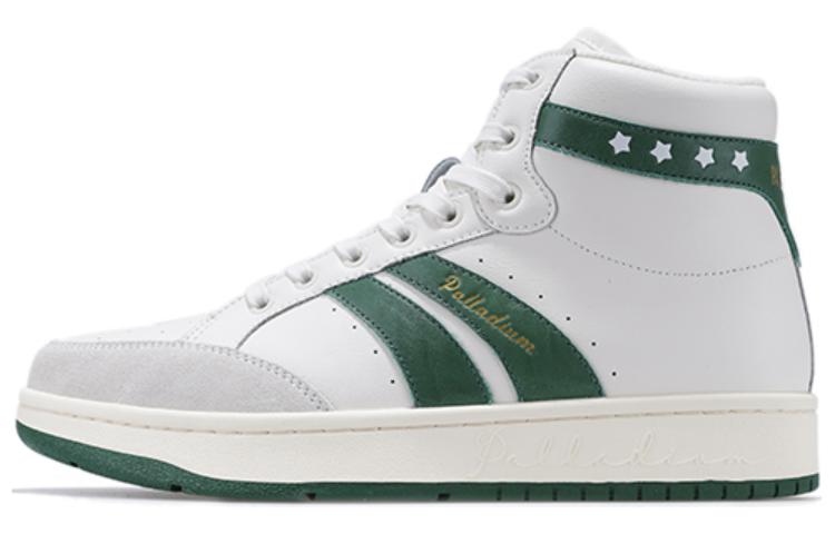 Palladium Jeremy Lin x Pallaslam Mid-Top 'White Green' 'Puzzle Series' 08917-117-M