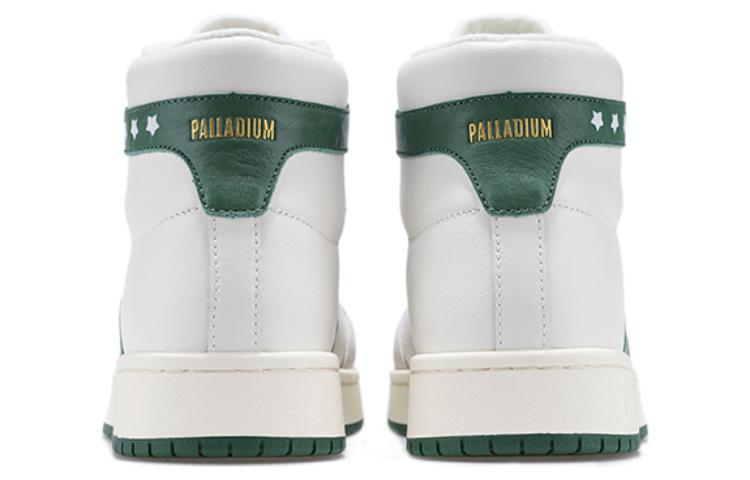 Shop 팔라디움 제레미 린 x 팔라슬램 미드탑 '화이트 그린' '퍼즐 시리즈' 08917-117-M