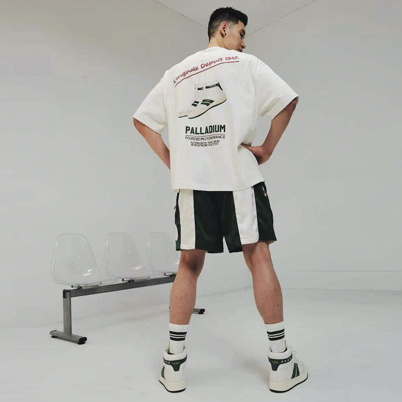 Sizing 팔라디움 제레미 린 x 팔라슬램 미드탑 '화이트 그린' '퍼즐 시리즈' 08917-117-M