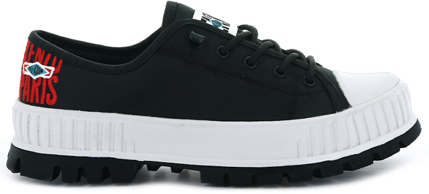 Palladium Kenzo x Pallashock Low 'Black Platform Canvas' 76740-008-M Order Palladium Kenzo x Pallashock Low 'Black Platform Canvas' 76740-008-M