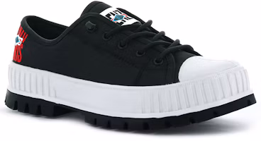 Lookbook Palladium Kenzo x Pallashock Low ''Kanvas Platform Hitam'' 76740-008-M