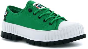Lookbook Palladium Kenzo x Pallashock Laag ''Groen Canvas'' 76740-311-M