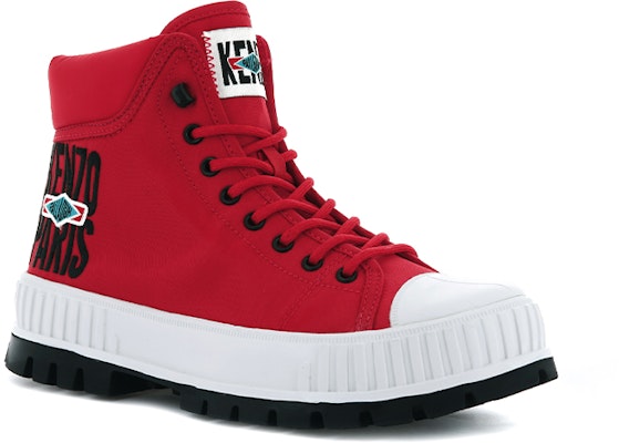 Palladium Kenzo x Pallashock Low 'Red Canvas' 76739-600-M Lookbook Palladium Kenzo x Pallashock Low 'Red Canvas' 76739-600-M