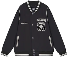 PALLADIUM Letter Print Breathable Relaxed Baseball Jacket Unisex. 1011352 PALLADIUM Letter Print Breathable Relaxed Baseball Jacket Unisex. 1011352