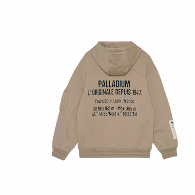 PALLADIUM Letter Print Pullover Hoodie Unisex 108845