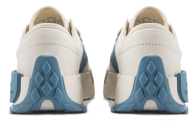 Shop Palladium Seri Maple Terang Platform Kanvas Retro 'Biru Putih' 08666-437-M