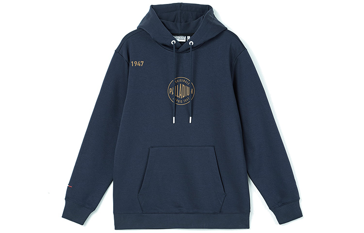 PALLADIUM Logo Print Knit Hoodie Dark Blue 105992-480
