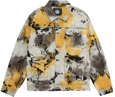 PALLADIUM Modern Camouflage Print Denim Jacket Unisex Long Sleeve - Camo 177370-916 PALLADIUM Modern Camouflage Print Denim Jacket Unisex Long Sleeve - Camo 177370-916