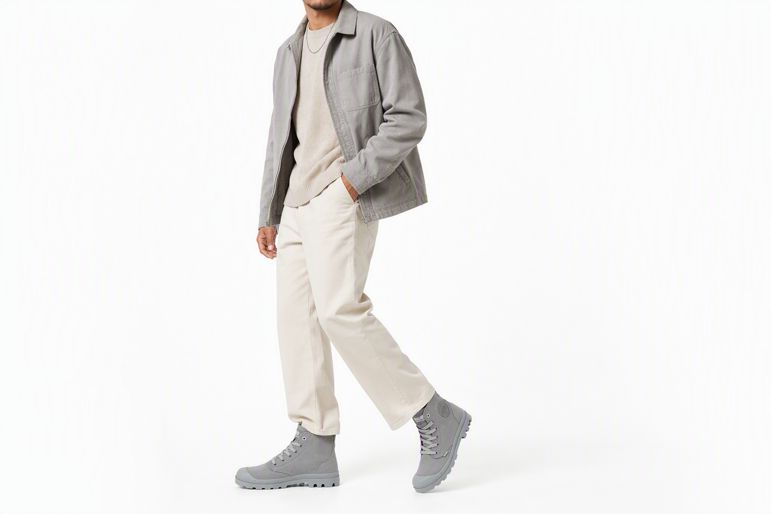 Order Palladium Mono Chrome 'Gris Franela' 73089-071-M