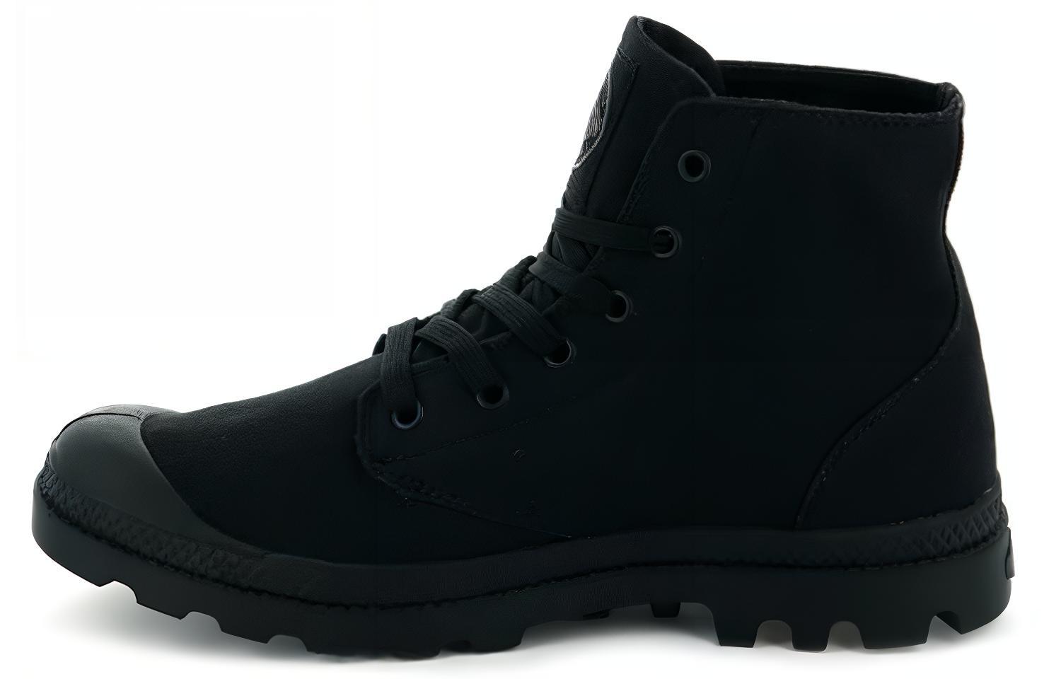 Palladium Mono Chrome 'High-Top Black' 73089-001-M