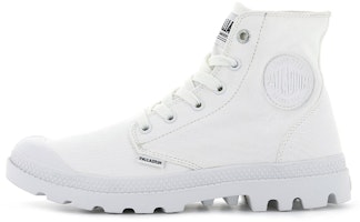 Palladium Mono Chrome High-Top Canvas 'Ivy White' 73089-116-M Palladium Mono Chrome High-Top Canvas 'Ivy White' 73089-116-M