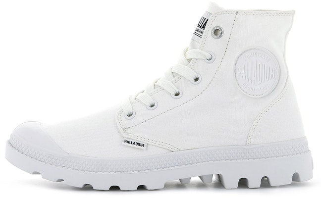 Palladium Mono Chrome High-Top Canvas 'Ivy White' 73089-116-M Buy Palladium Mono Chrome High-Top Canvas 'Ivy White' 73089-116-M