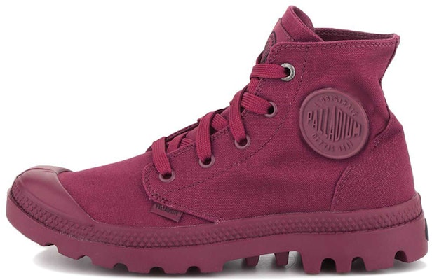 Palladium Mono Chrome High-Top Canvas Sneaker 'Red' 73089-650-M Buy Palladium Mono Chrome High-Top Canvas Sneaker 'Red' 73089-650-M