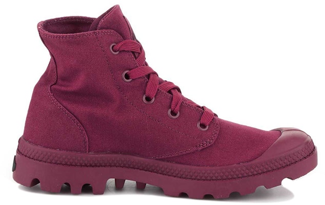 Zapatillas Altas de Lona Palladium Mono Chrome 'Rojo' 73089-650-M Order Zapatillas Altas de Lona Palladium Mono Chrome 'Rojo' 73089-650-M