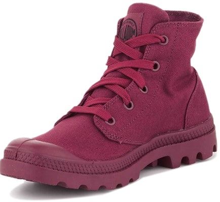 Zapatillas Altas de Lona Palladium Mono Chrome 'Rojo' 73089-650-M Lookbook Zapatillas Altas de Lona Palladium Mono Chrome 'Rojo' 73089-650-M