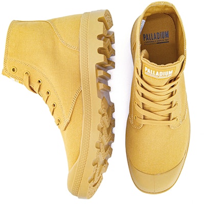 Palladium Mono Chrome High 'Simplified Versatile Yellow' 73089-730-M Shop Palladium Mono Chrome High 'Simplified Versatile Yellow' 73089-730-M
