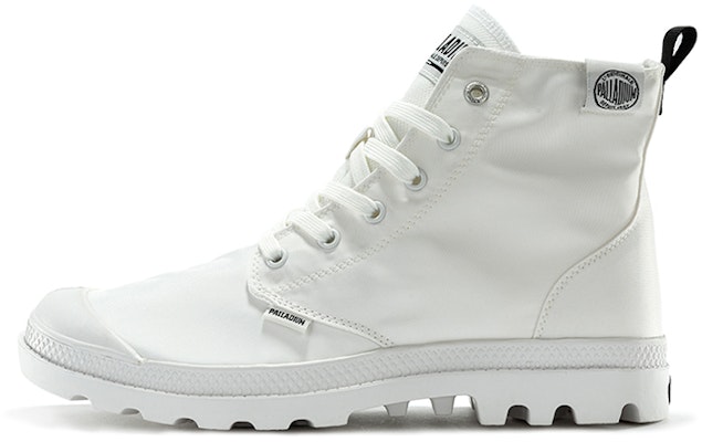 Palladium Mono Chrome III 'White Canvas High-Top' 77077-116-M Buy Palladium Mono Chrome III 'White Canvas High-Top' 77077-116-M