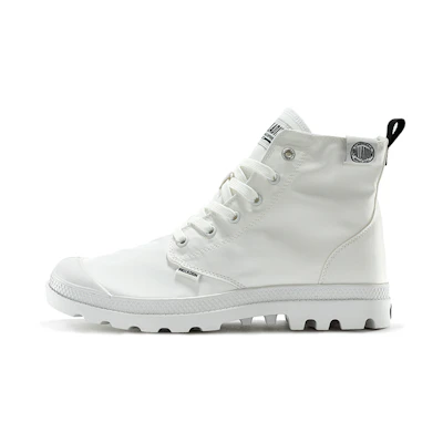 Palladium Mono Chrome III 'White Canvas High-Top'