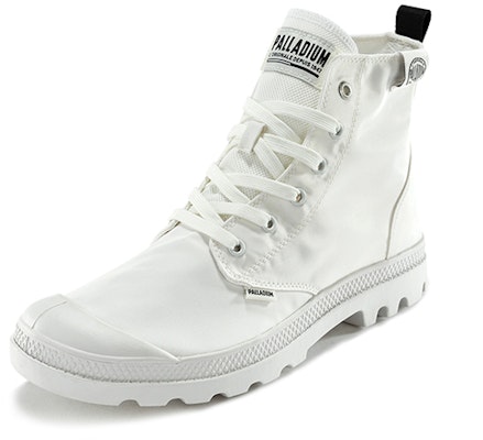 Palladium Mono Chrome III 'White Canvas High-Top' 77077-116-M Order Palladium Mono Chrome III 'White Canvas High-Top' 77077-116-M