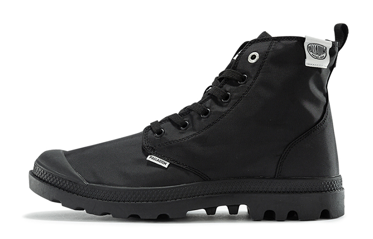 Palladium Mono Chrome III High 'Black Canvas'