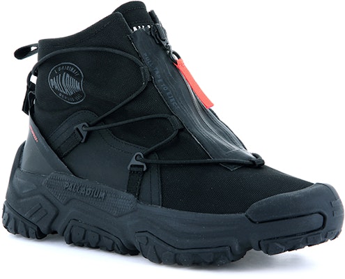 Palladium Off-Grid Hi Zip 'Negro Impermeable para Exteriores' 77169-010-M Lookbook Palladium Off-Grid Hi Zip 'Negro Impermeable para Exteriores' 77169-010-M